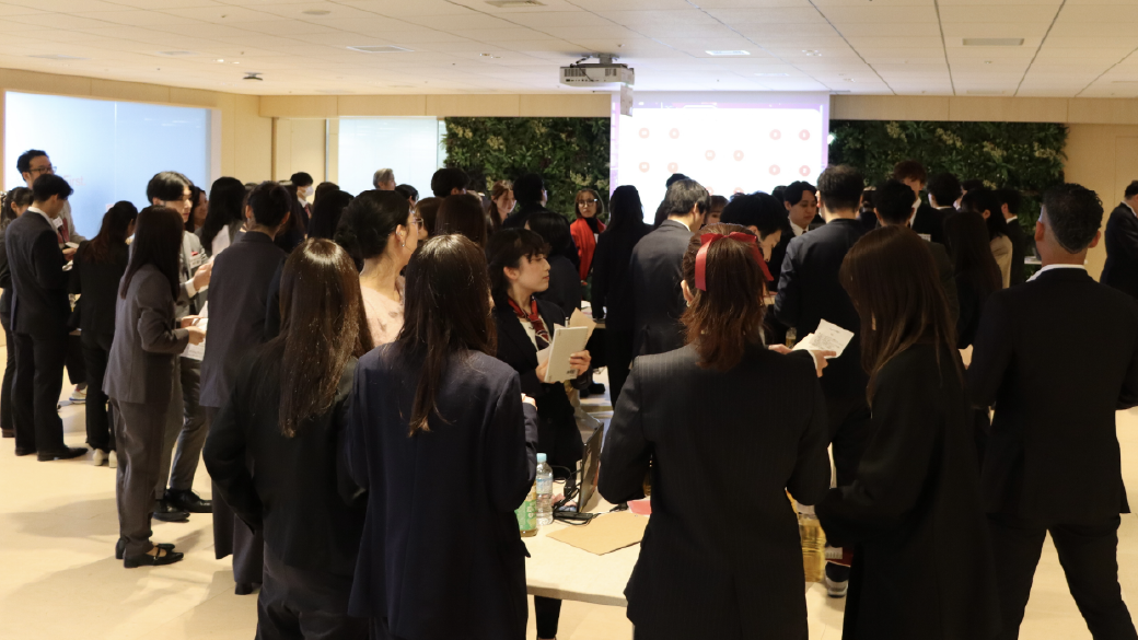 <span>株式会社マテリアル</span> <span>入社式イベント</span>の画像